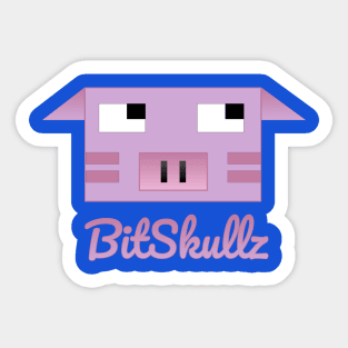 Bitskullz pig Sticker